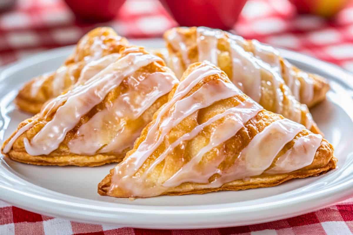 Homemade Apple Turnover with Puff Pastry