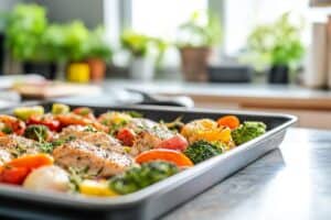 sheet pan dinner
