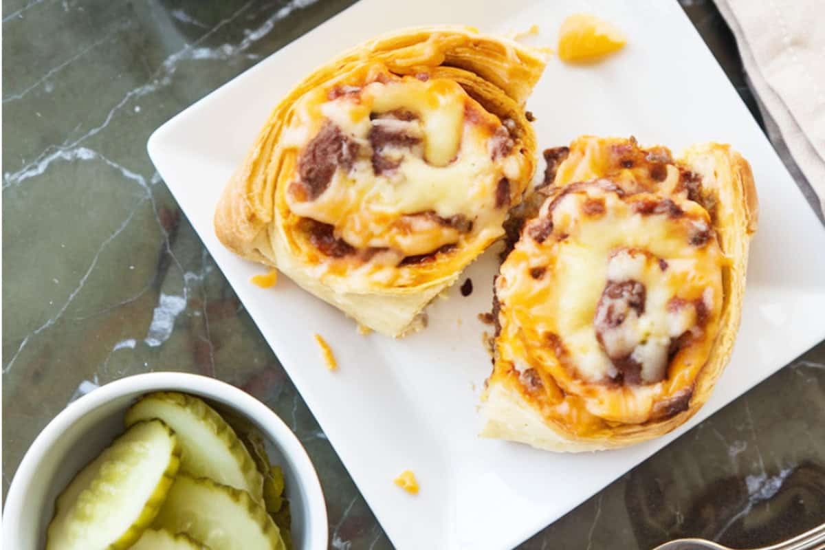 Quick Cheeseburger Pinwheels That Pack a Big Taste
