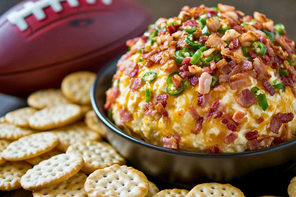 The Best Crowd Pleaser Football Cheeseball