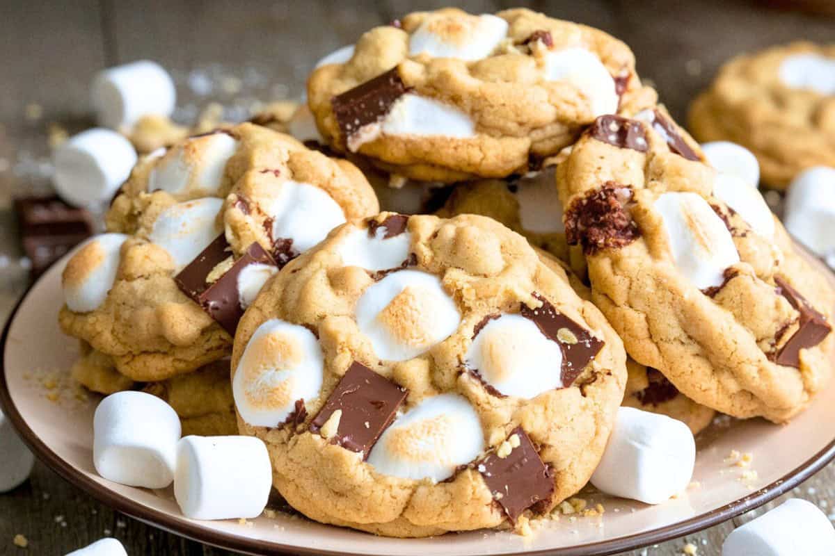 Best S’mores Cookies (Homemade & Easy)
