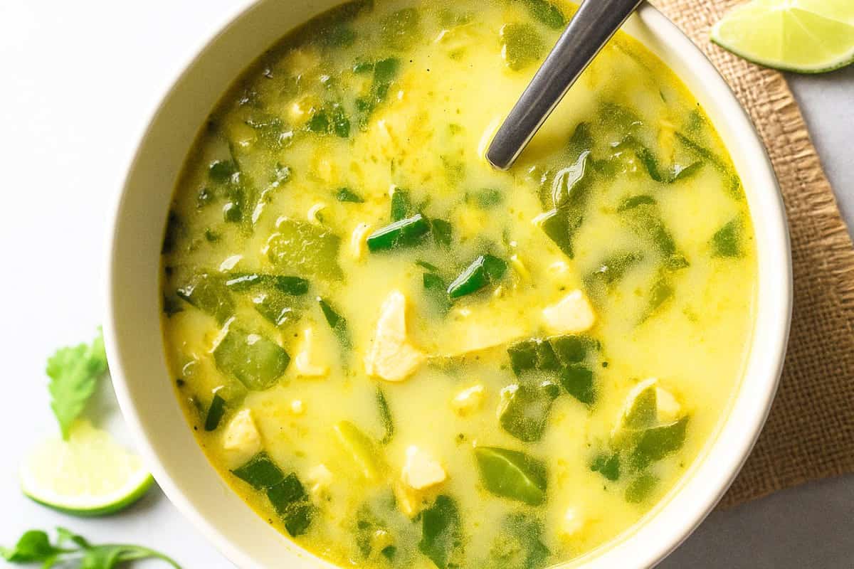 Summer Spinach And Zucchini Soup Recipe