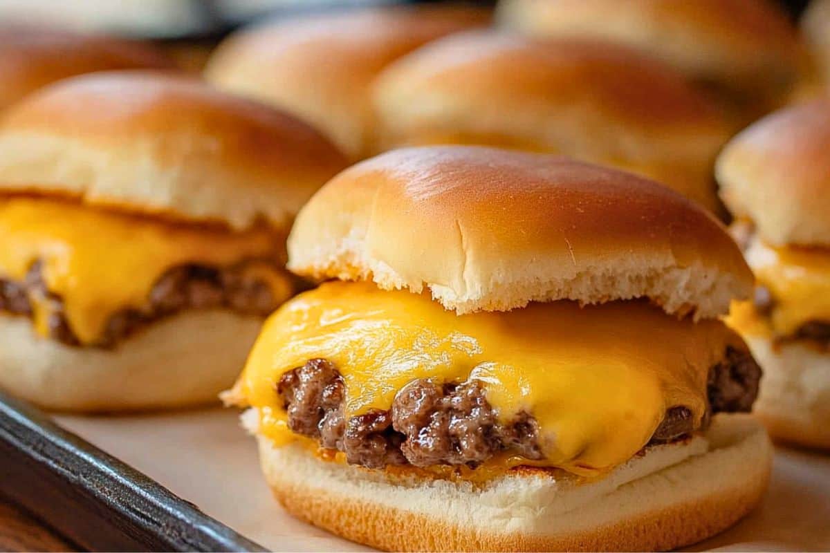 Fun & Cute Cheeseburger Sliders For a Party