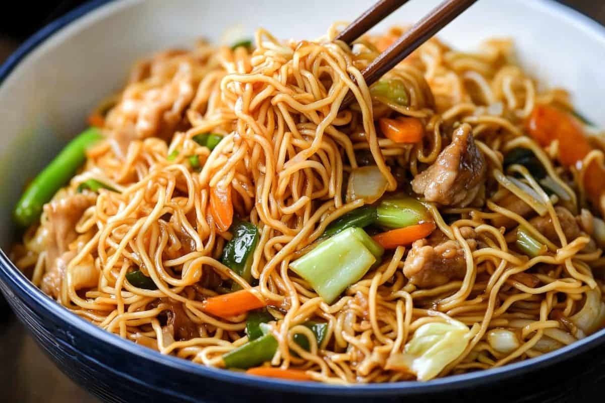 Homemade Chinese Chow Mein Recipe