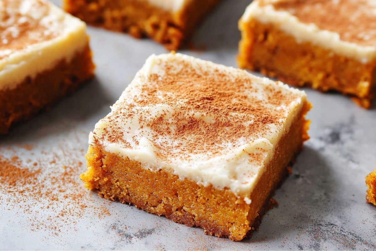 Mini Pumpkin Bars