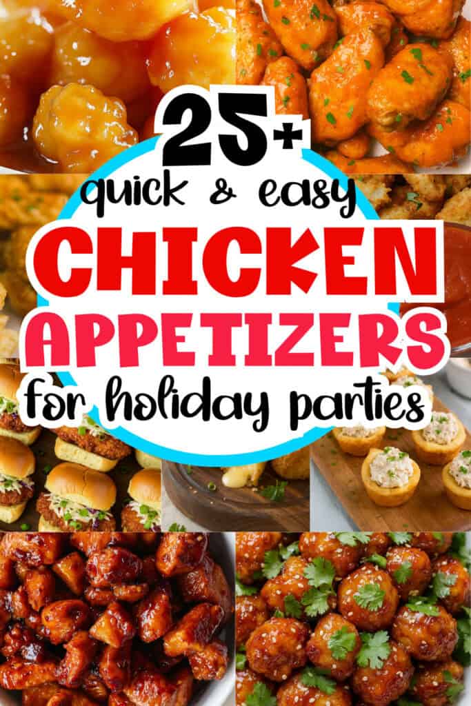 25+ Delicious Chicken Appetizers For a Large Crowd
