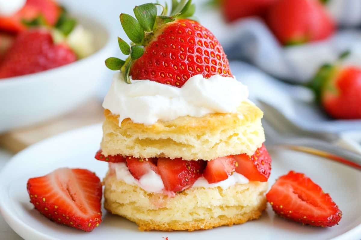 Easy Homemade Mini Strawberry Shortcakes