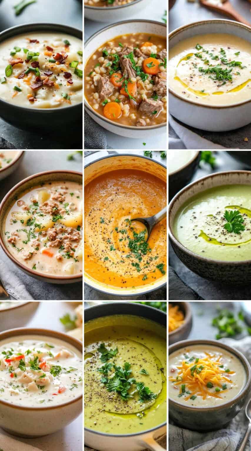 32 Creamy Soup Recipes Your Family Will Beg You to Make Again