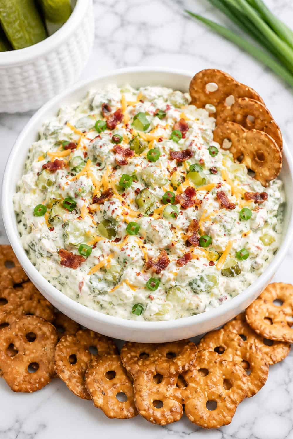 Viral TikTok Dill Pickle Dip